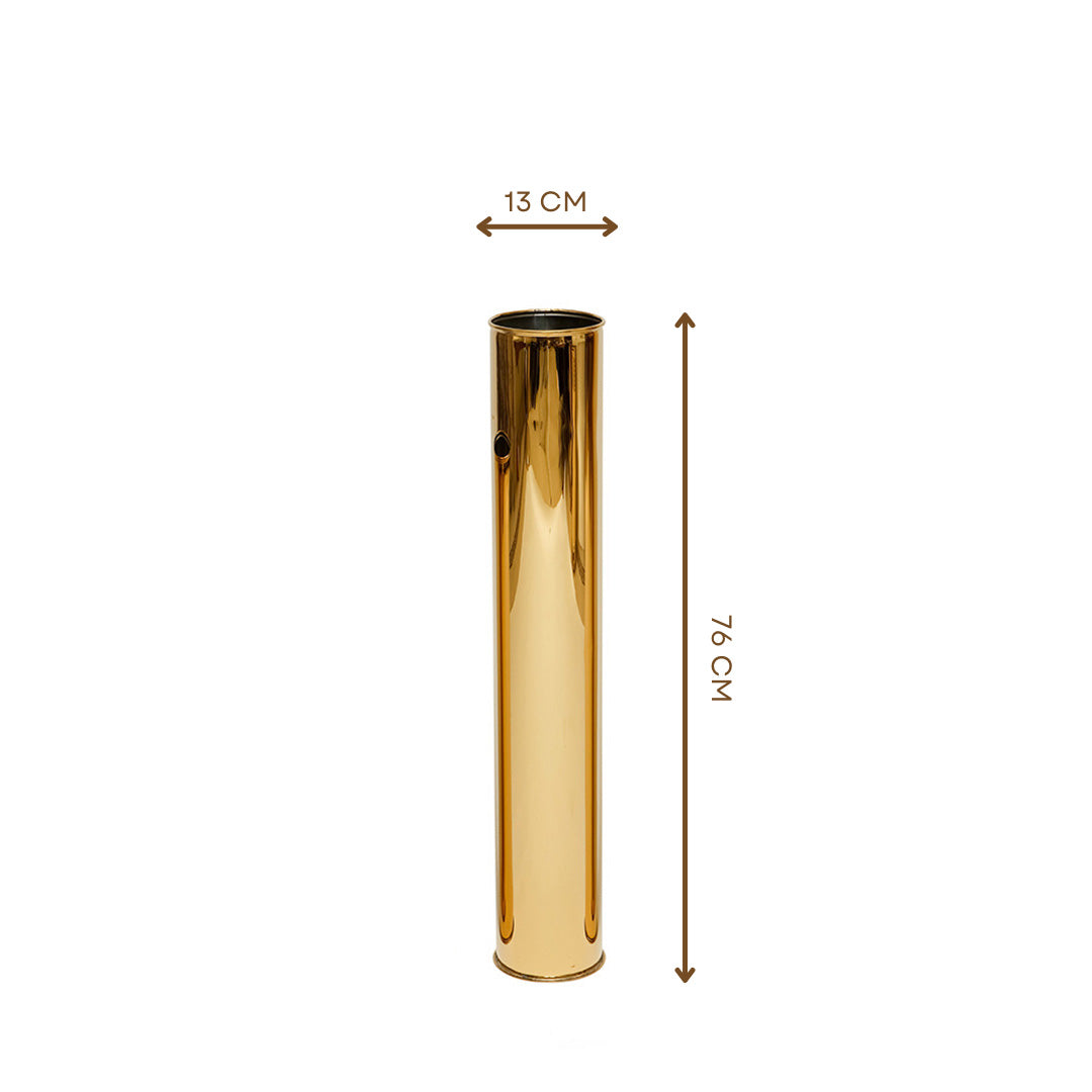 Floor Vase Sunset Gold Medium