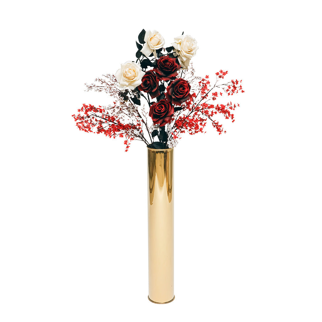 Floor Vase Sunset Gold Medium