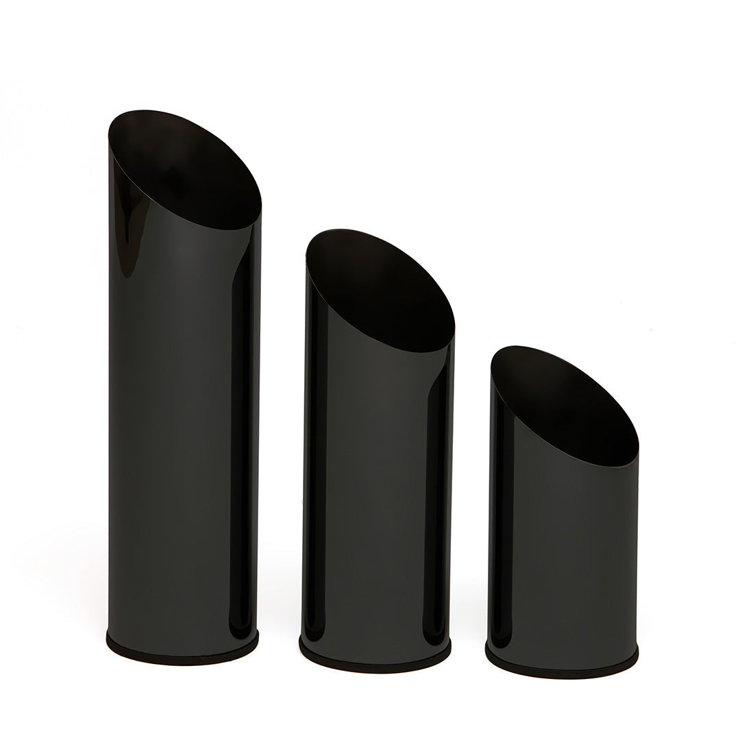 Onyx Beveled Table Vase Large