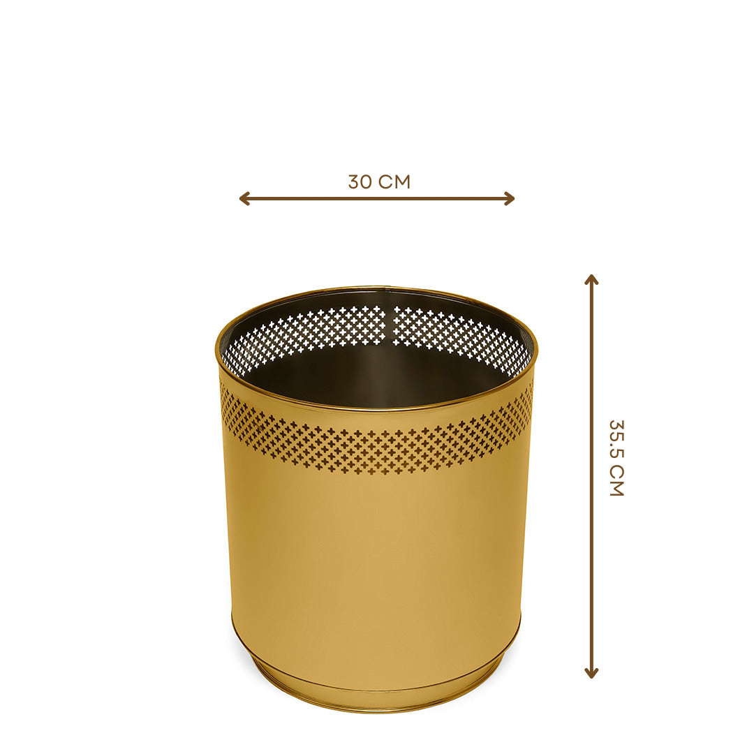 Sunset Gold Stainless Steel Planter Small